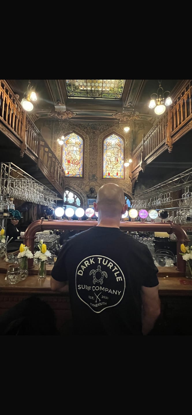 Customer photo review of Organic “Tynemouth Wave” Tee