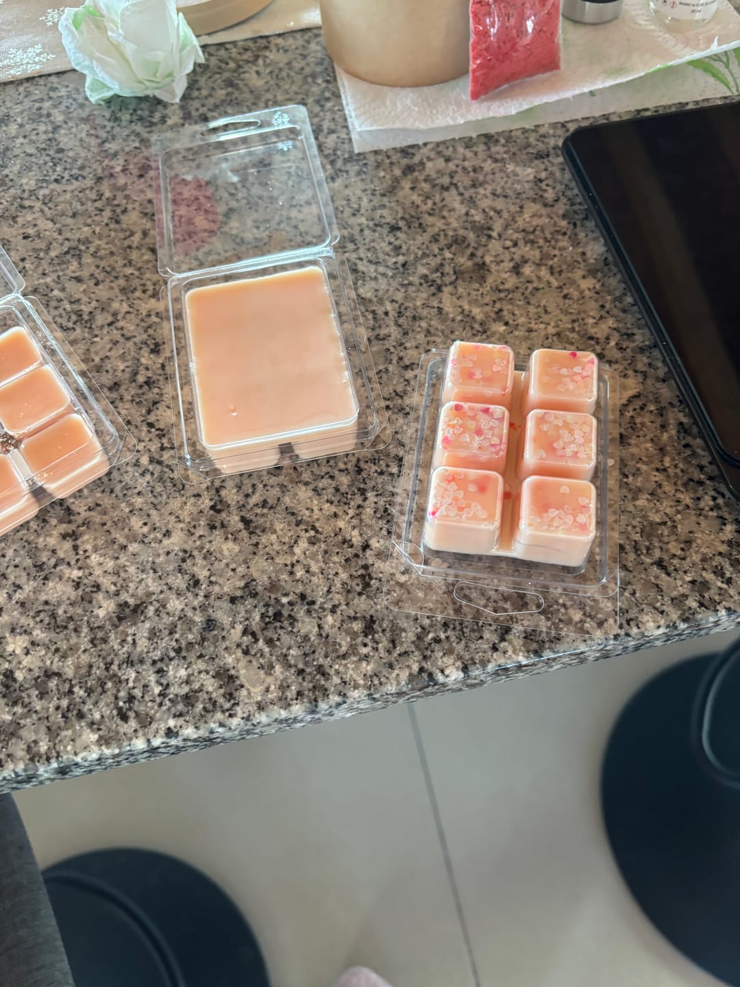 Customer photo review of ENVASES PARA VELAS DE TÉ
