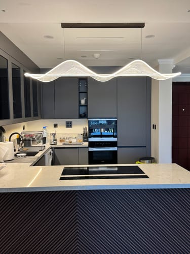 Customer photo review of Cloud Pendant Lamp MA05819PB-001