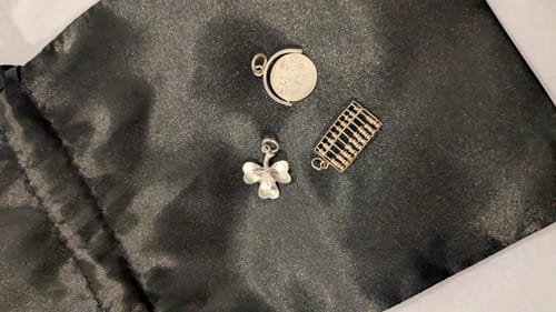 Customer photo review of silver charm