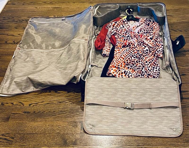Customer photo review of Montecito 3.0 Softside Rolling Garment Bag