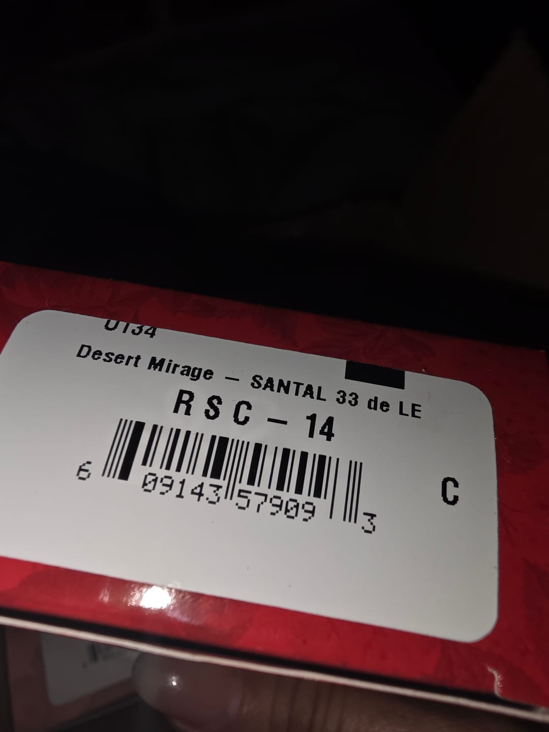 Customer photo review of Desert Mirage - Inspirado en SANTAL 33 de LE LABO 100ml-