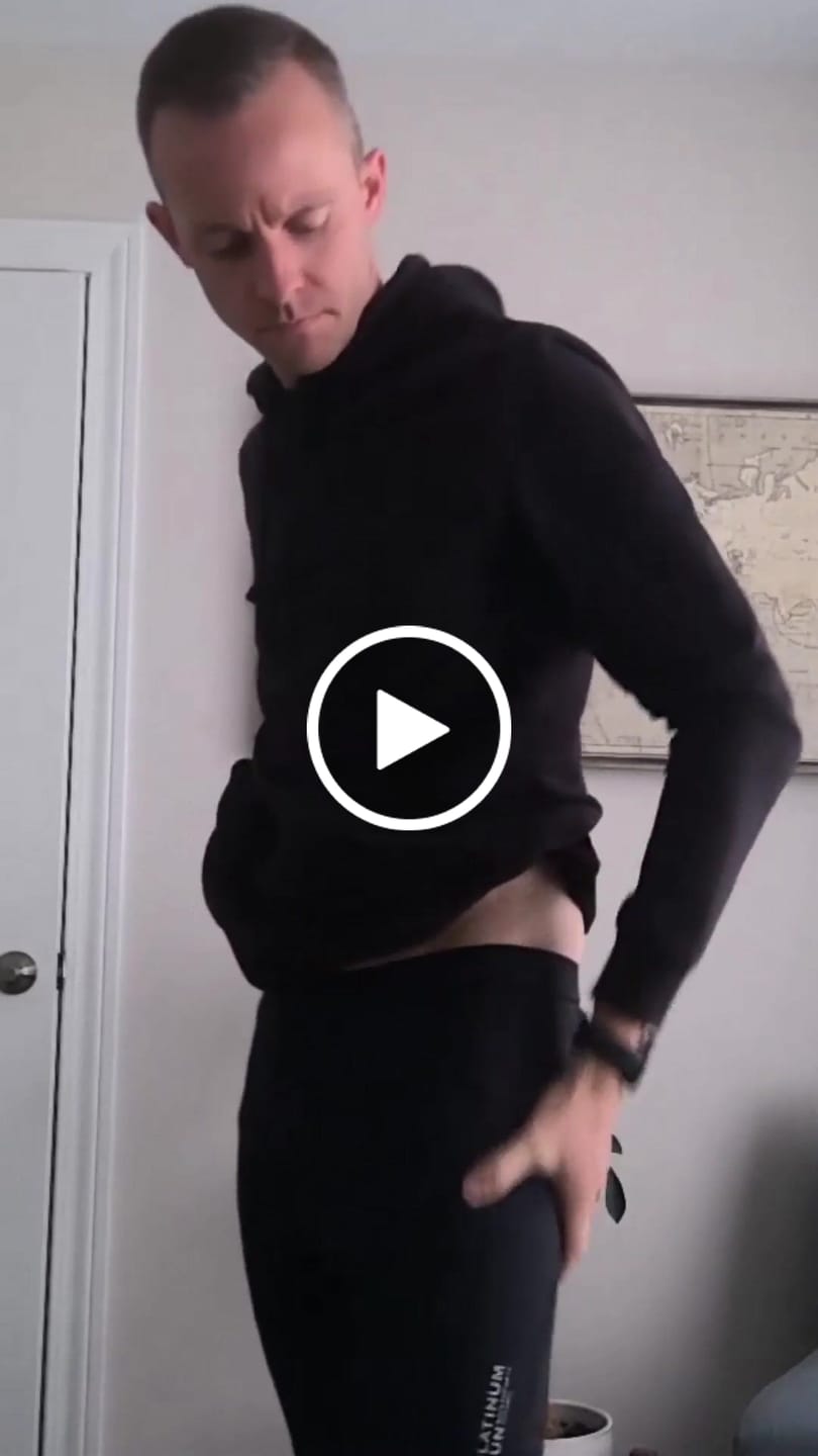 Customer video review of Compression Swim / Workout Leggings for Men UPF 50+
