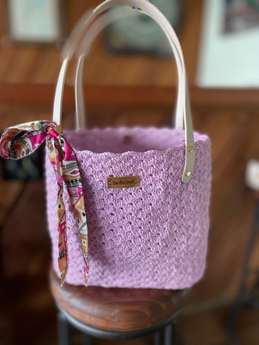 Customer photo review of CrochetPark™ Aveline crochet Shoulder Bag Kit