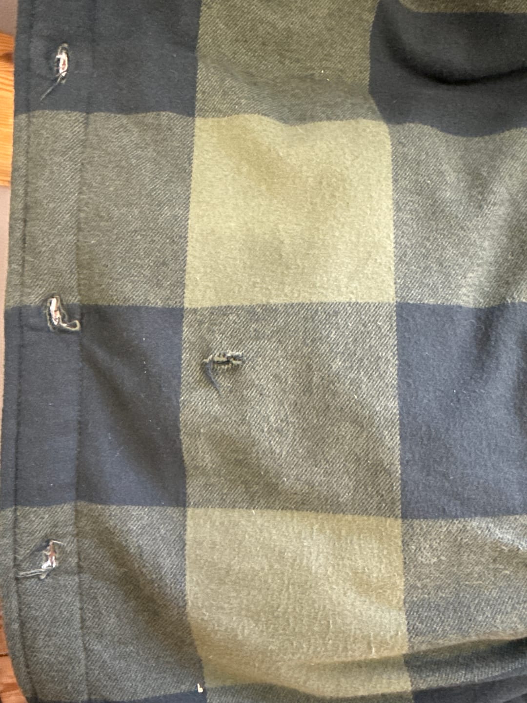 Customer photo review of Holzbrüder® Flanelljacke – Outlander (Green-Pine)