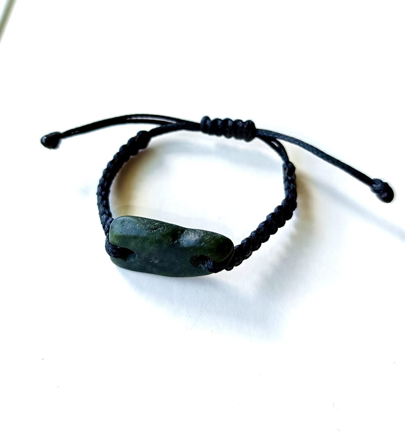 Customer photo review of Greenstone Bracelet