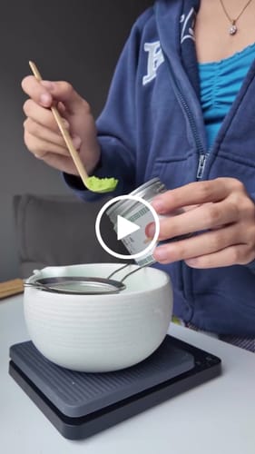 Customer video review of Chashaku Bamboo Spoon