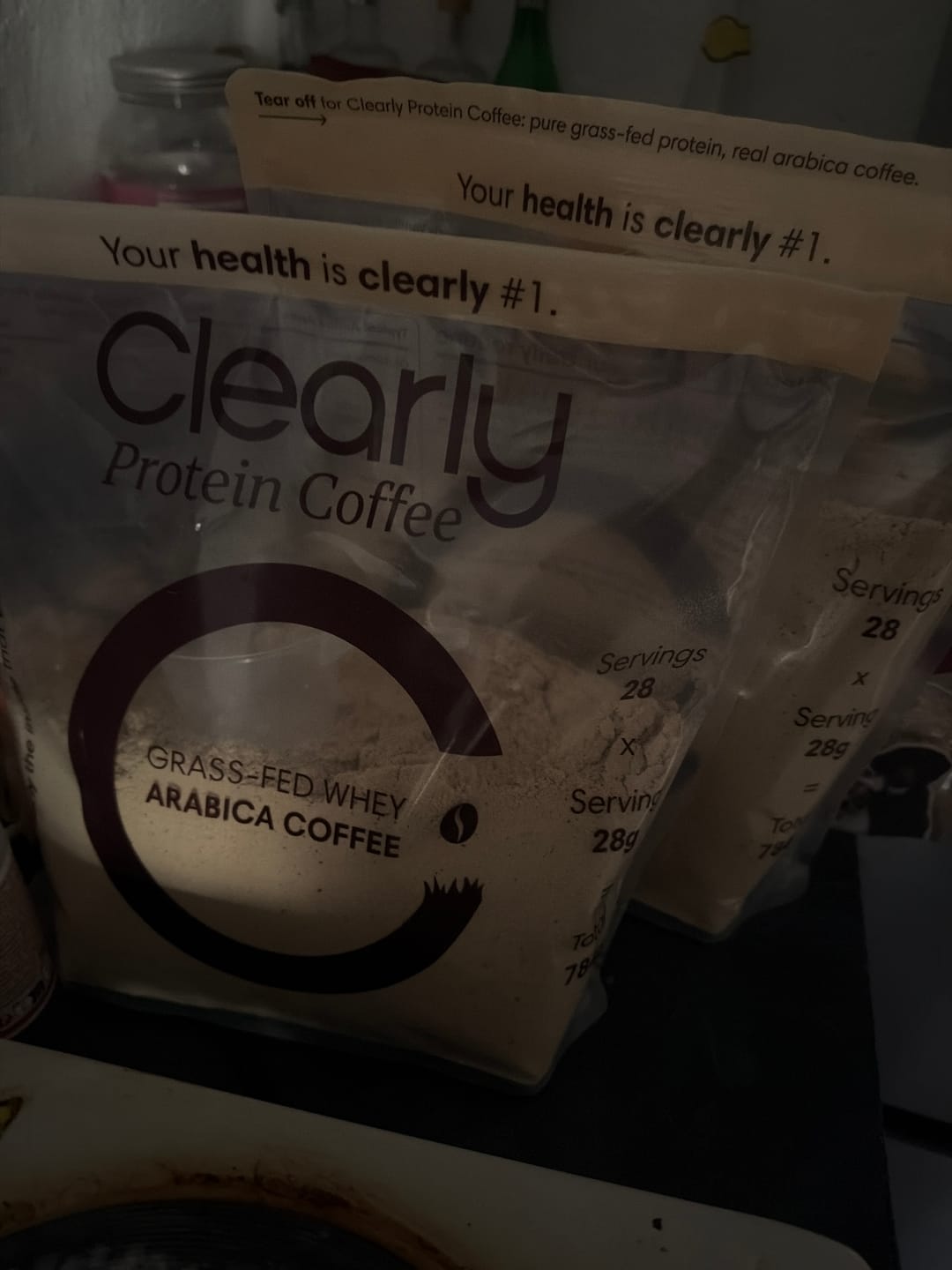 Customer photo review of Protein Iced Coffee