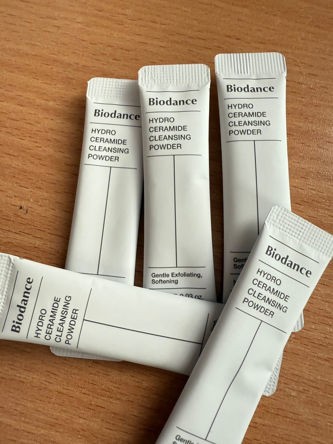 Customer photo review of Enzīmu pūderis Biodance Hydro Ceramide Cleansing Powder