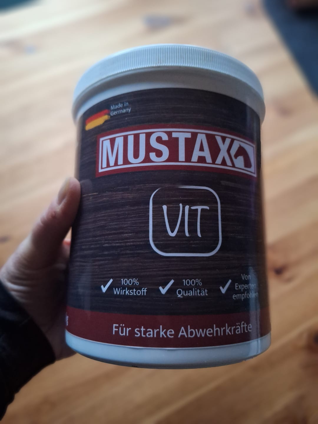 Customer photo review of MUSTAX Vitamin