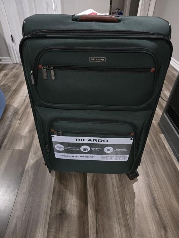 Customer photo review of Montecito 3.0 Softside Large Check-In Expandable Spinner