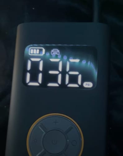 Customer photo review of Portable Tire Inflator 150PSI High-Pressure