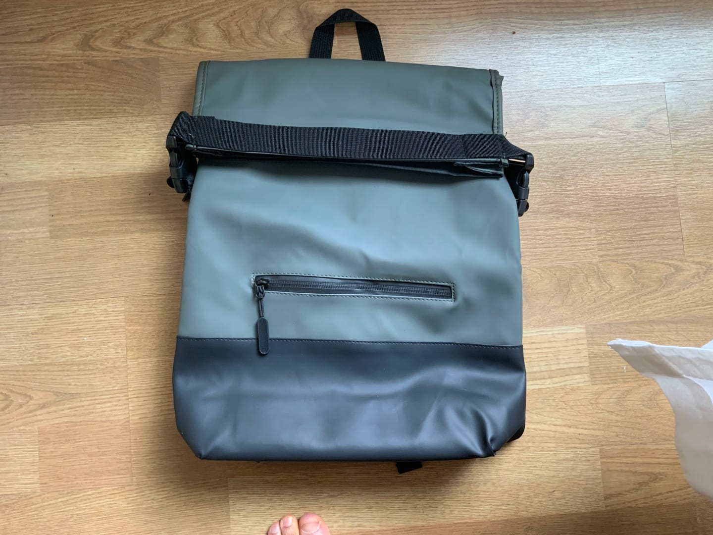 Customer photo review of Sac à Dos Roll Top Homme <br>Traveler Backpack