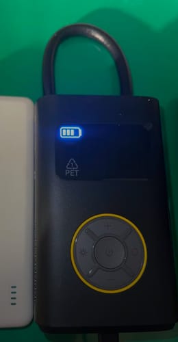 Customer photo review of Portable Tire Inflator 150PSI High-Pressure