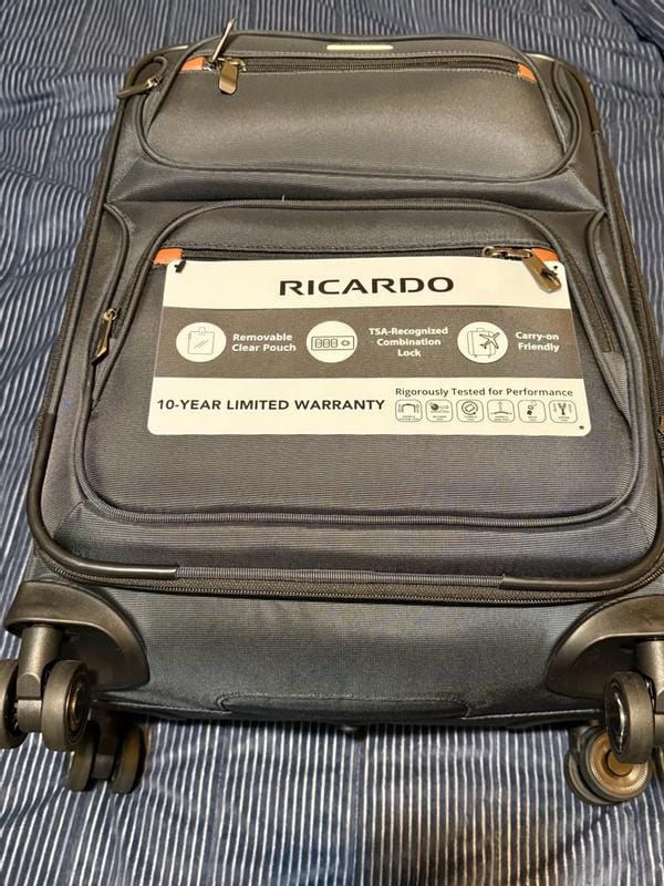 Customer photo review of Montecito 3.0 Softside Carry-On Expandable Spinner