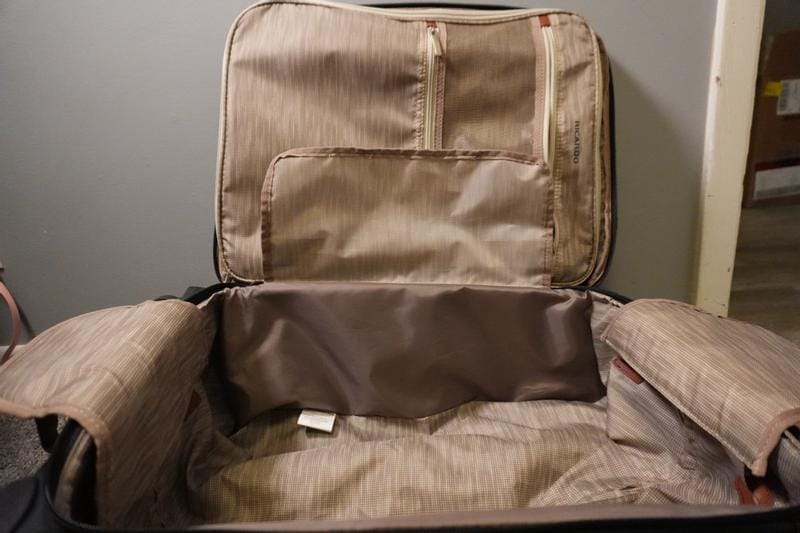 Customer photo review of Montecito 3.0 Softside Carry-On Expandable Spinner