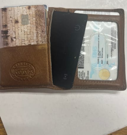 Customer photo review of Smart Tracking Card – Hitta din plånbok på sekunder