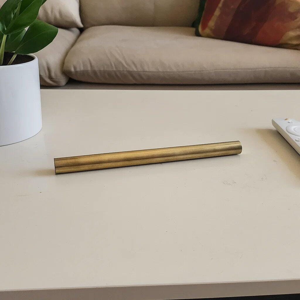 Customer photo review of Divya Stambh – Brass Vastu Rod
