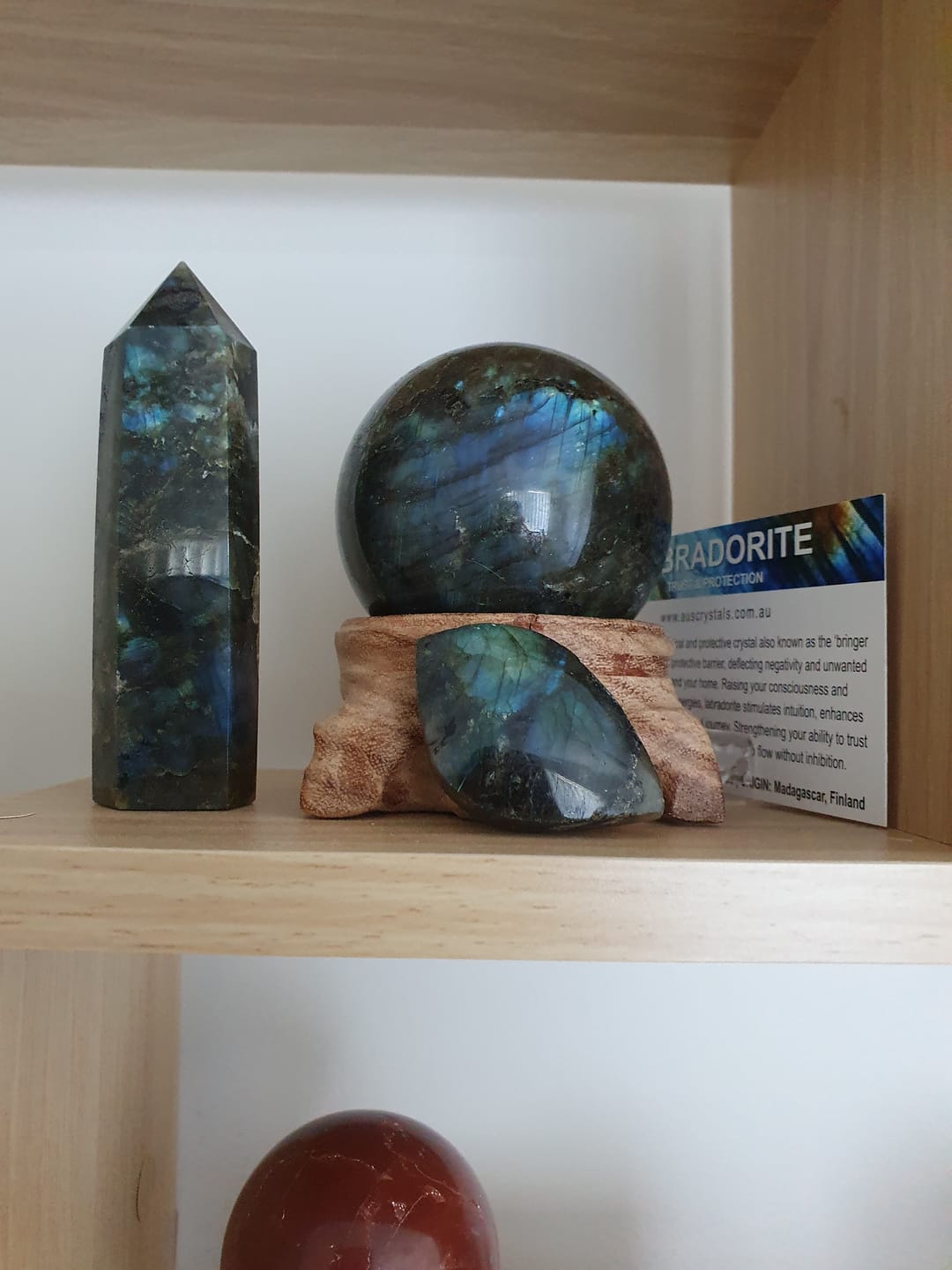 Customer photo review of $5 Labradorite Point - 1 Day Promo Sale