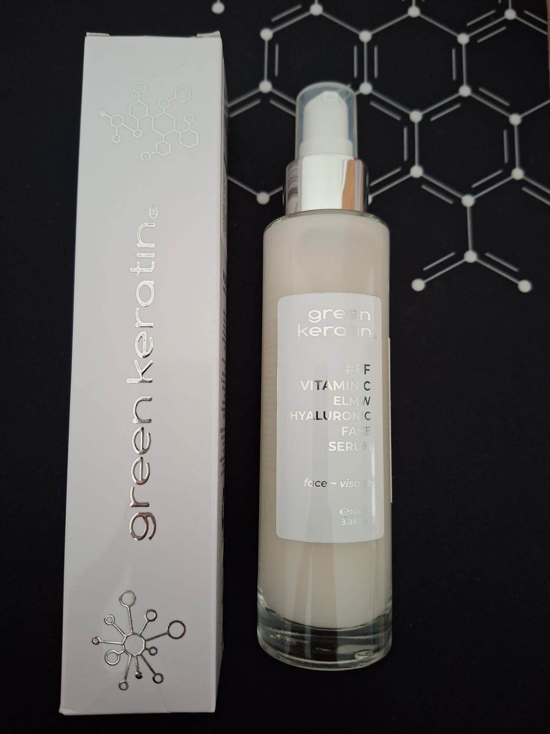 Customer photo review of VITAMINE C ELMW - Sérum à l'acide hyaluronique pour le visage, Sans Parfum