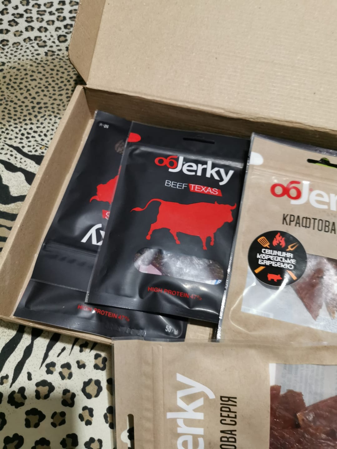 Customer photo review of ObJerky Яловичина техаська в'ялена, 50 гр.