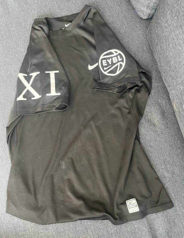 Customer photo review of Hoop Armour™ EYBL Compression T-Shirt Black