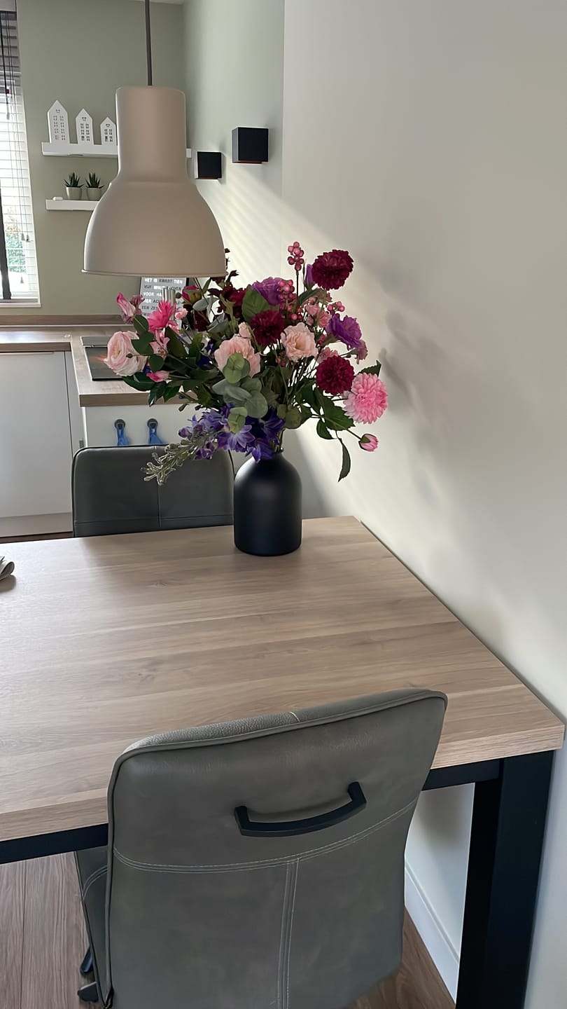 Customer photo review of Casa vaas - Mat zwart