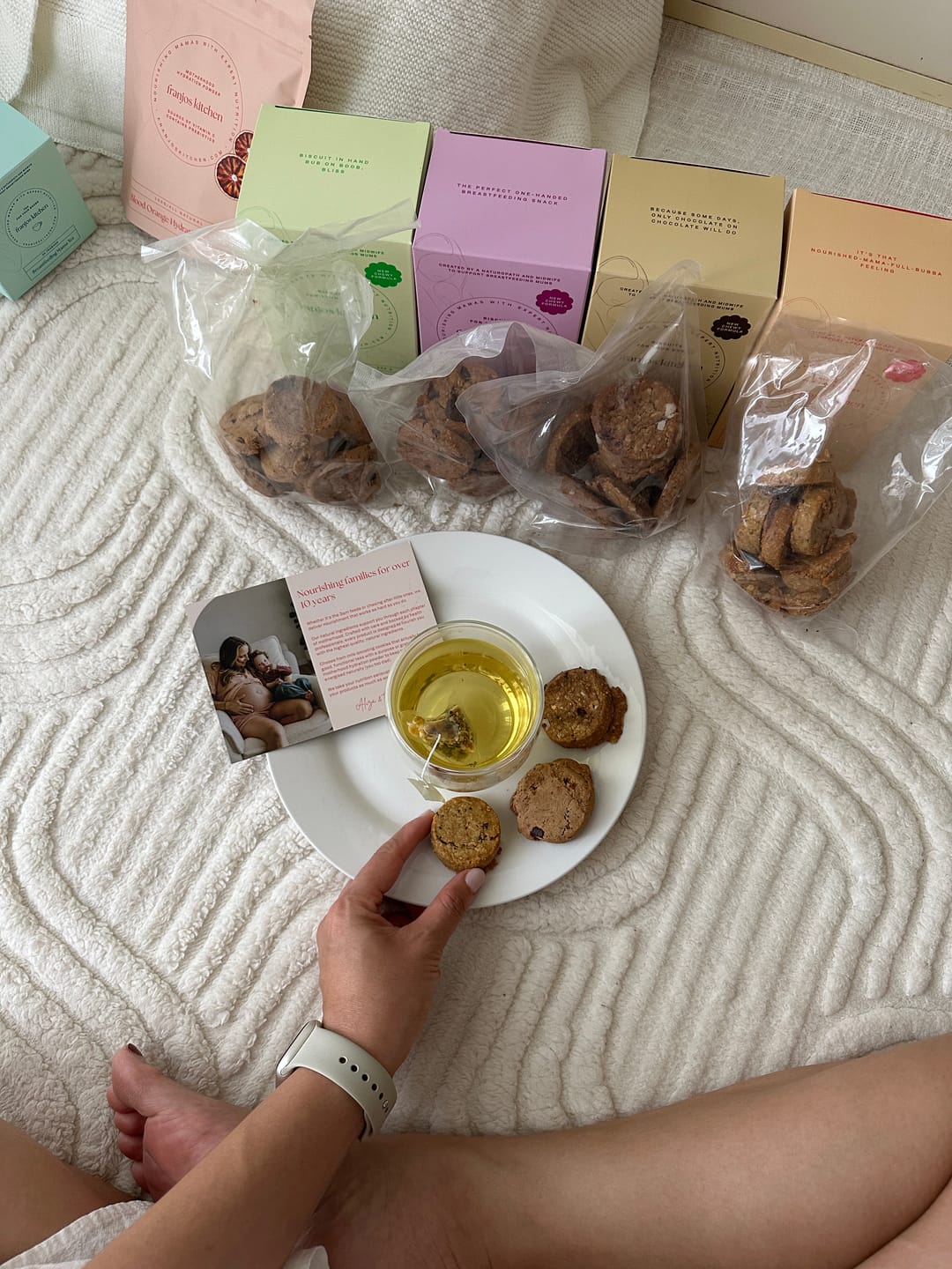 Customer photo review of Fig and Almond Mama Biscuits