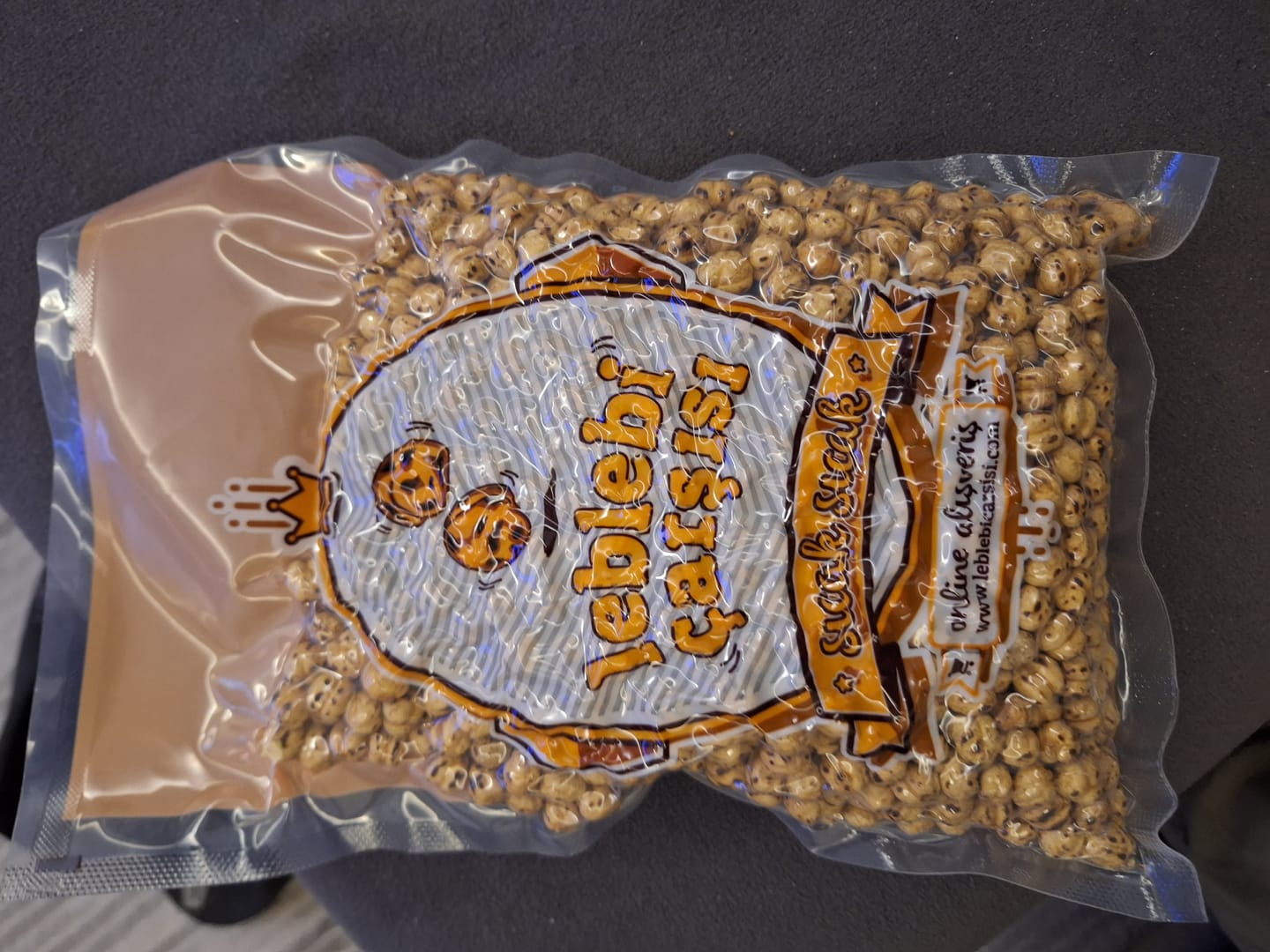 Customer photo review of Kavrulmuş Tuzsuz Sarı Leblebi Süper