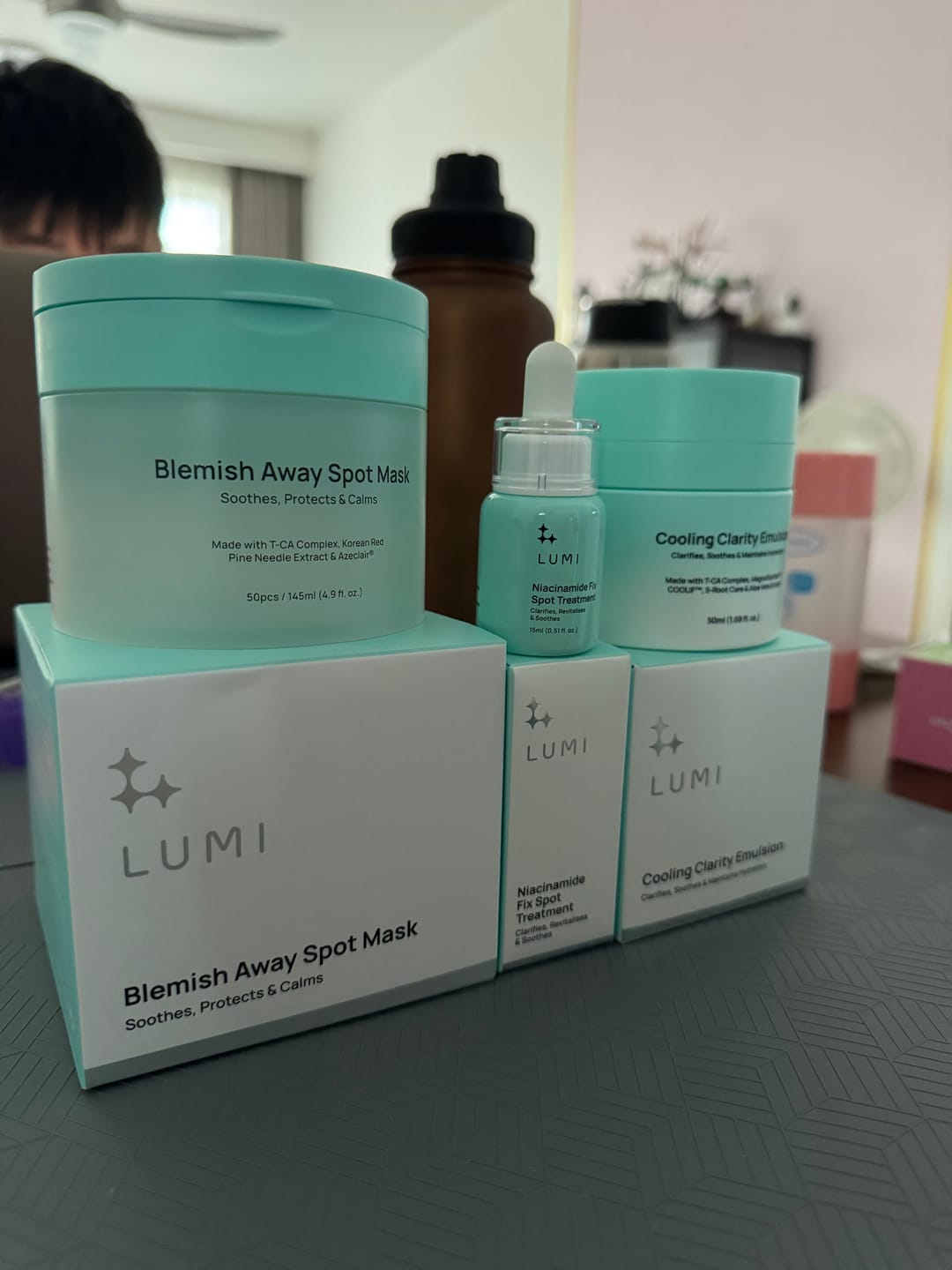 Customer photo review of Blemish Away Spot Mask