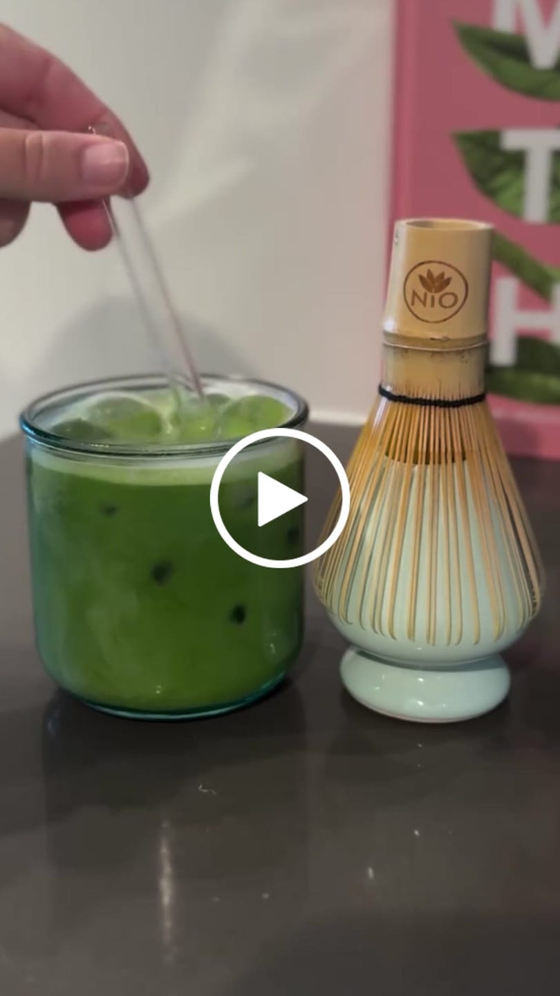 Customer video review of Matcha Bamboo Whisk