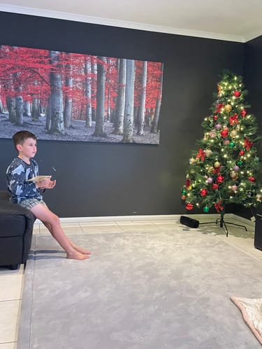 Customer photo review of The Mellow Mat® v2 (Soft Touch Sensory Tatami Rug)