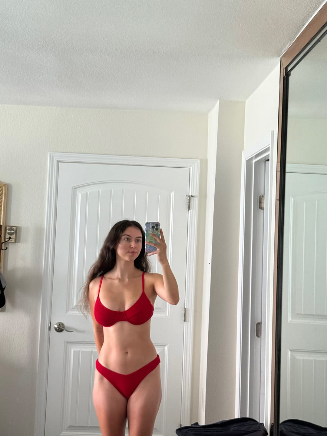 Customer photo review of Nova V Bottoms - Strawberry Crinkle