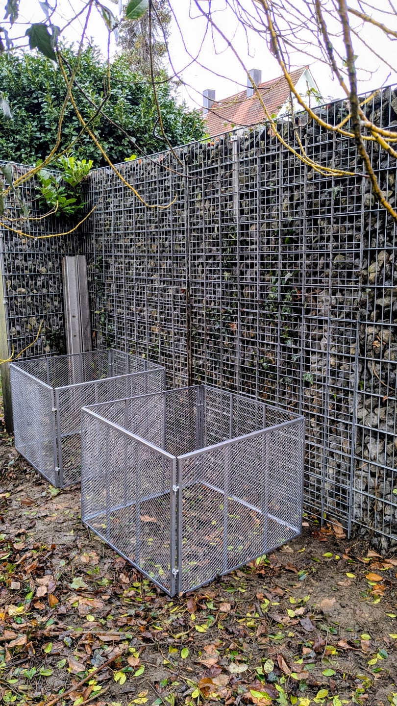 Customer photo review of Komposter Metall 450L/ 750L