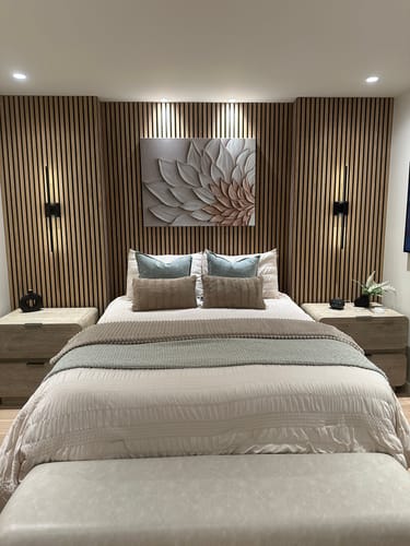 Customer photo review of Solstice Bloom – Radiant Floral Wall Art for Modern & Boho Interiors