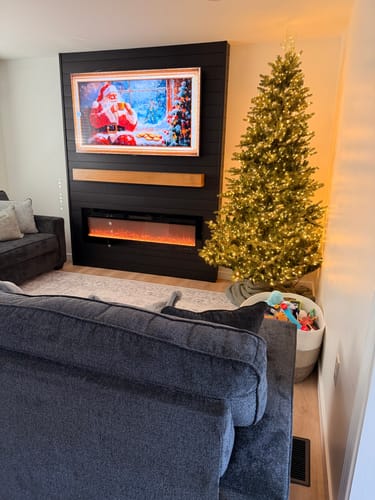 Customer photo review of Contemporary Mantels