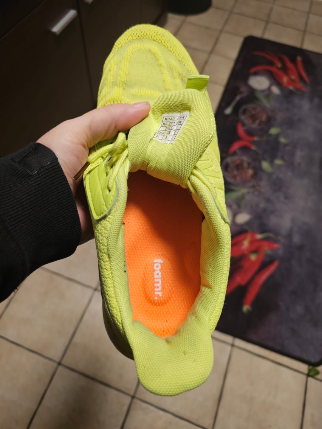 Customer photo review of Foamr® Massage-Einlegesohlen – Lindern Fersensporn & Plantarfasziitis