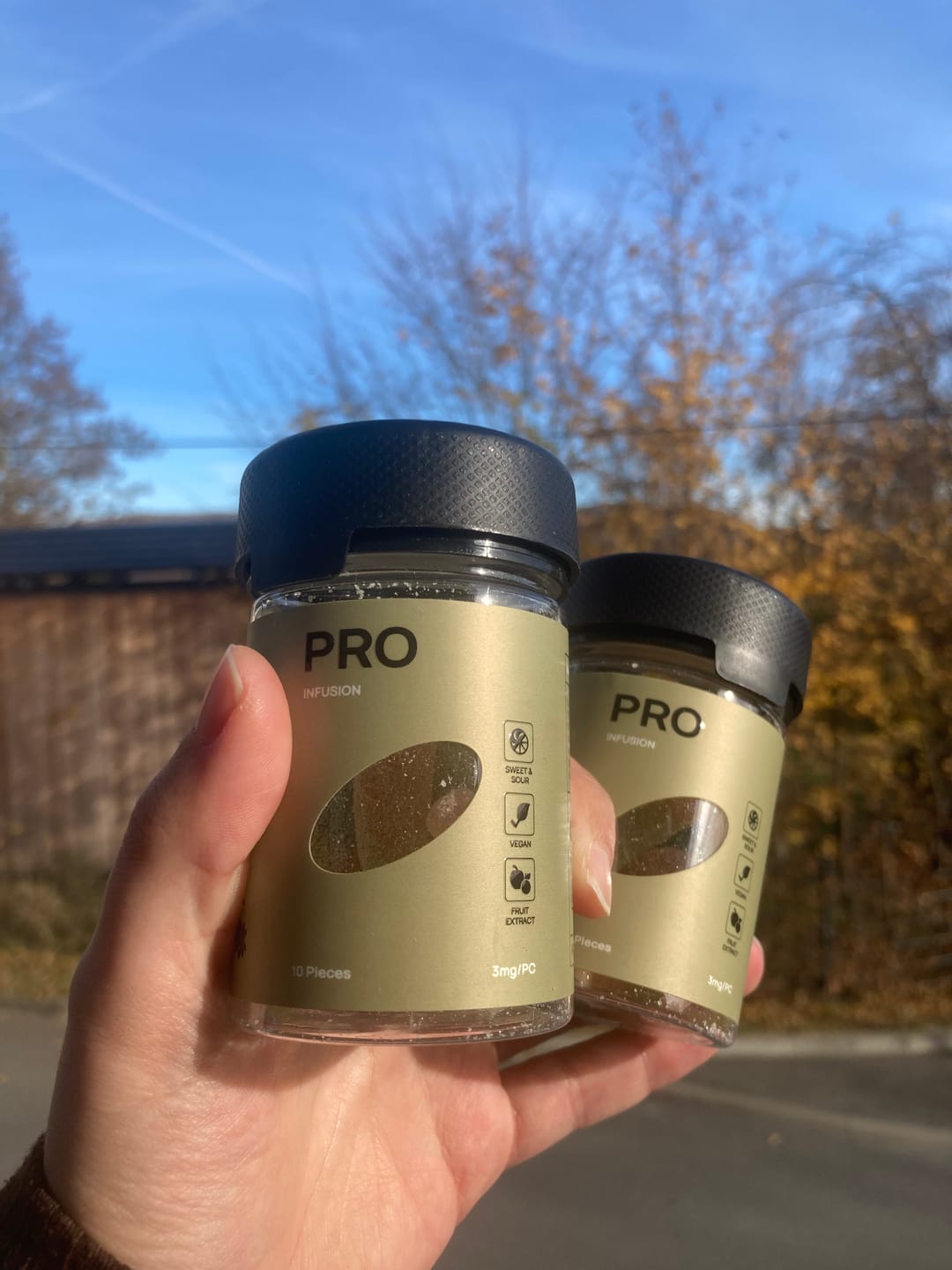 Customer photo review of PRO Gummies