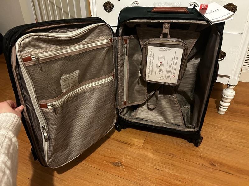Customer photo review of Montecito 3.0 Softside Carry-On Expandable Spinner