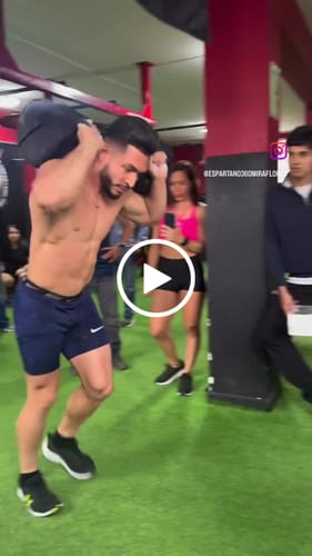 Customer video review of Saco de Arena o Sand Bag para Entrenamiento Crossfit