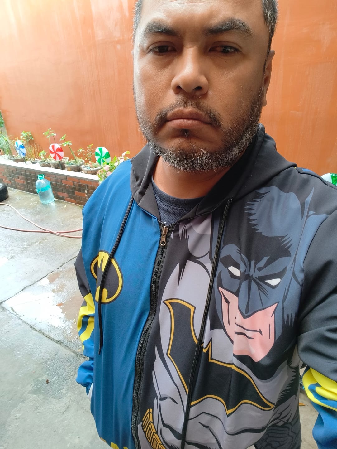 Customer photo review of Bomber Jacket Batman Night