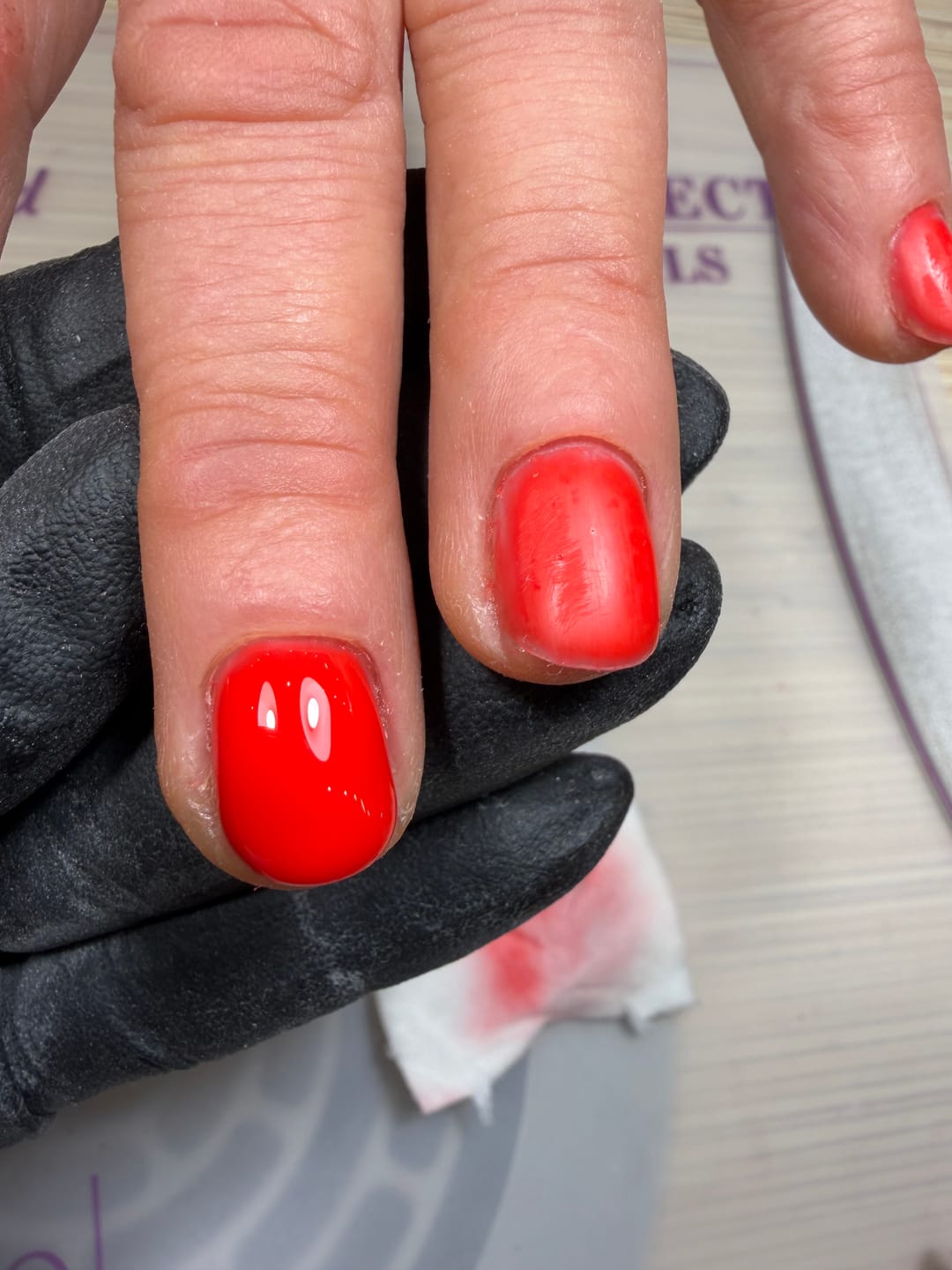 Customer photo review of BBIO folyékony építőzselé, Ferrary Red, 15ml