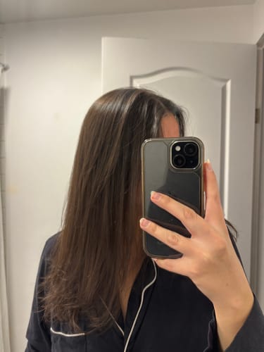 Customer photo review of Hair Mask - Extra Shine & Hydratation