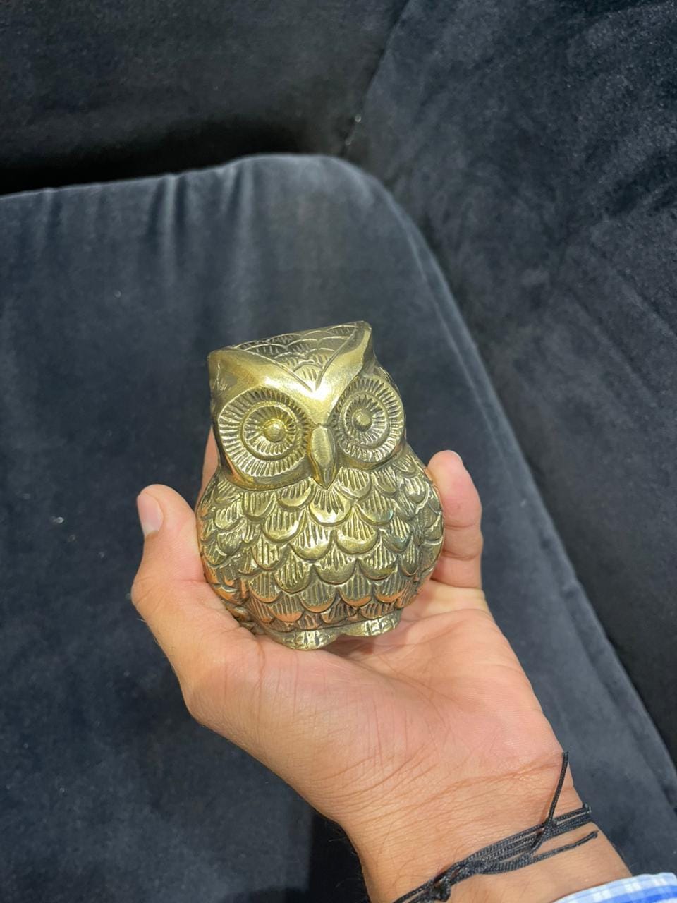 Customer photo review of Premium Owl 100% Pure Brass Statue Idol Decorative Showpiece for Home, Office and Gifting by Vastu Mandir