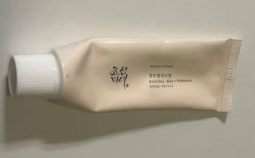 Customer photo review of Saules aizsargkrēms ar probiotiķiem Beauty of Joseon Relief Sun Rice Probiotics SPF50