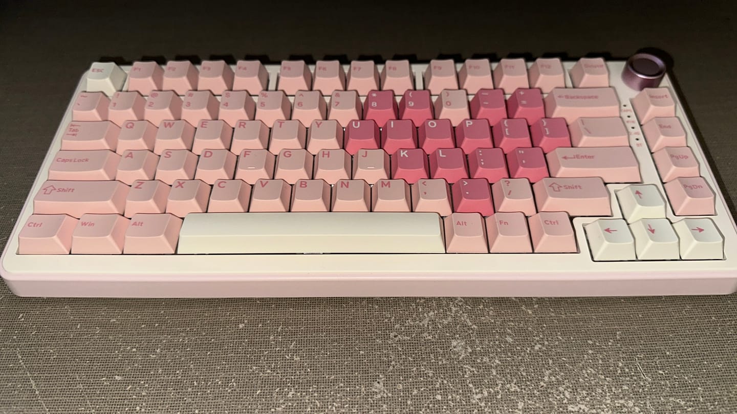 Customer photo review of YUNZII B75 Pro Mekanik Klavye