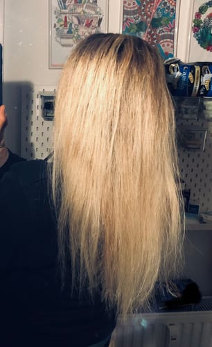 Customer photo review of 8% Apple-Wonder Haarseife (Haarglanz & fluffig-weiches Haar)