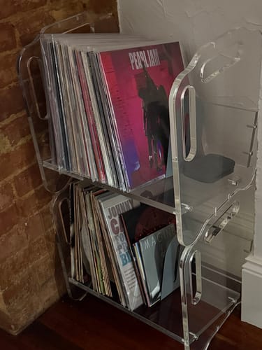 Customer photo review of A120 (A) - Acrylic Modular Stackable Vinyl Record Storage