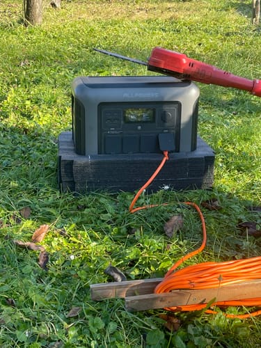 Customer photo review of ALLPOWERS R1500 Lite Mit 200W Solarpanel | 1600W Solargenerator-Kit