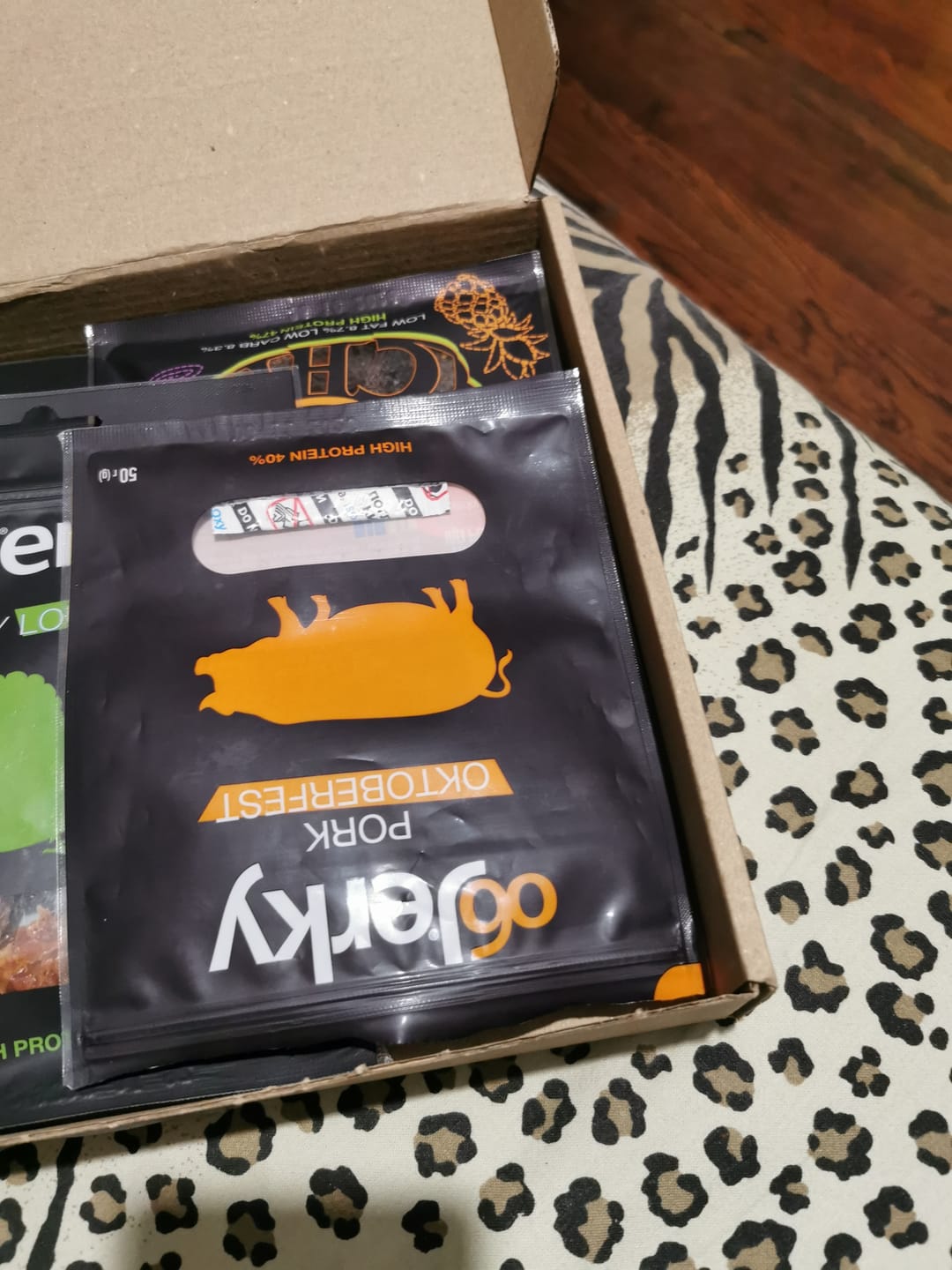 Customer photo review of ОбJerky Свинина Октоберфест в'ялена, 50 гр.
